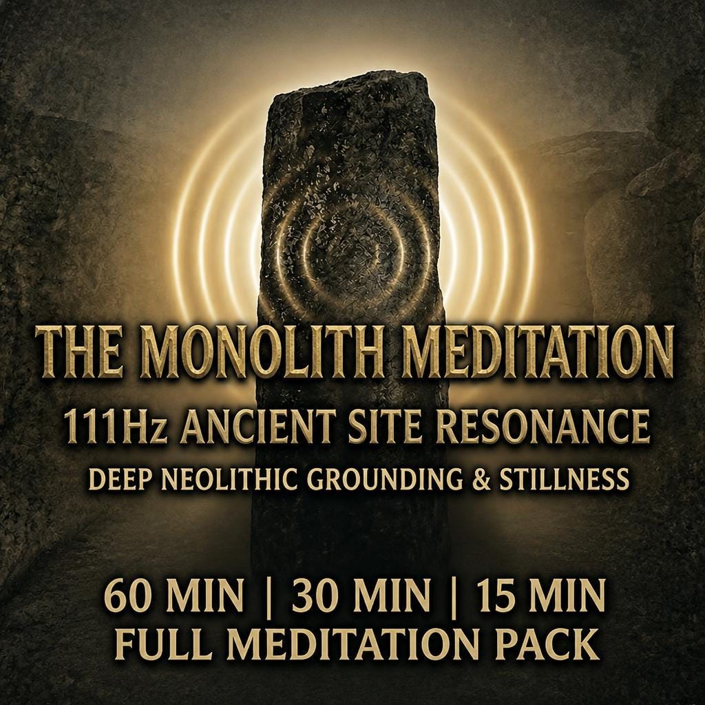 The Monolith Meditation cover