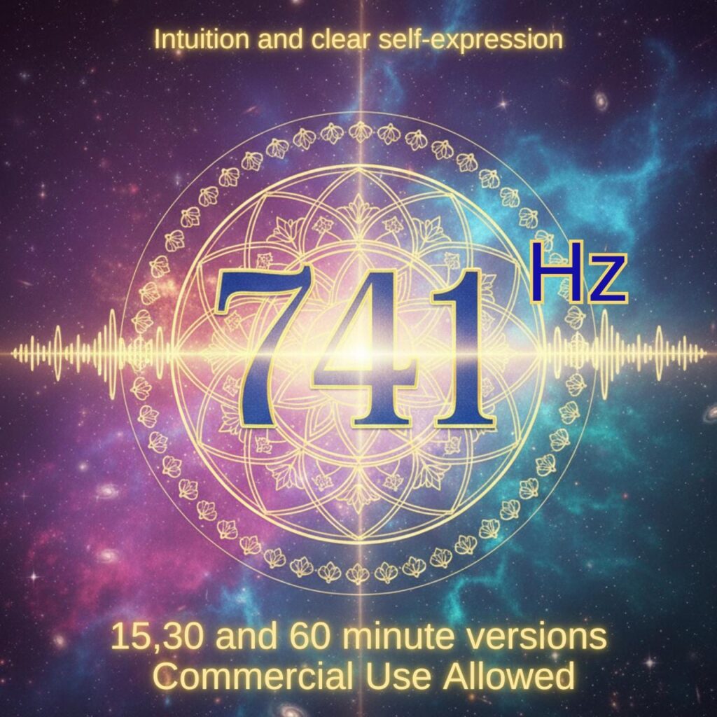 741 Hz Solfeggio Frequency Music | 15/30/60 Min Tracks | Commercial Use
