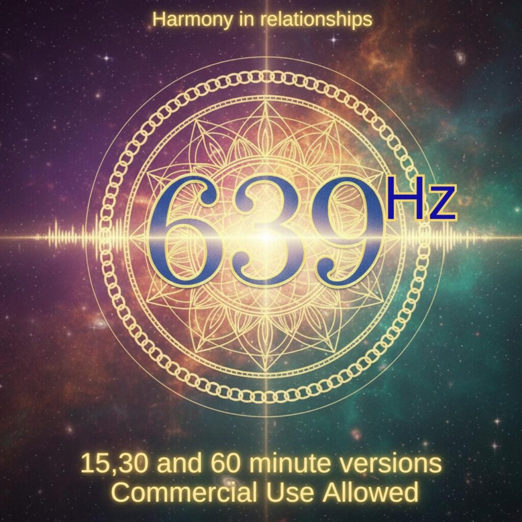 639 Hz Solfeggio Frequency Music | 15/30/60 Min Tracks | Commercial Use