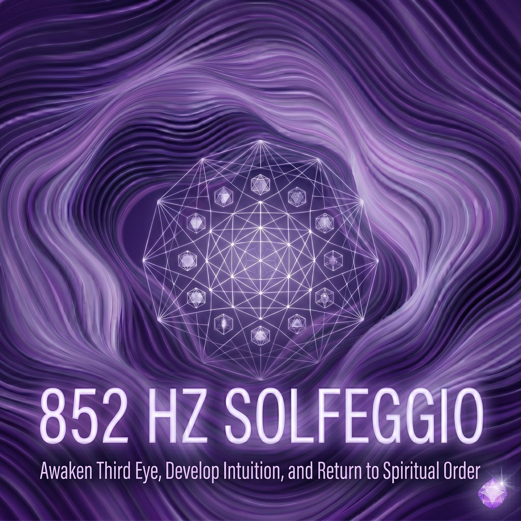 852 Hz Solfeggio Tone for Awakening Intuition & Higher Self Connection