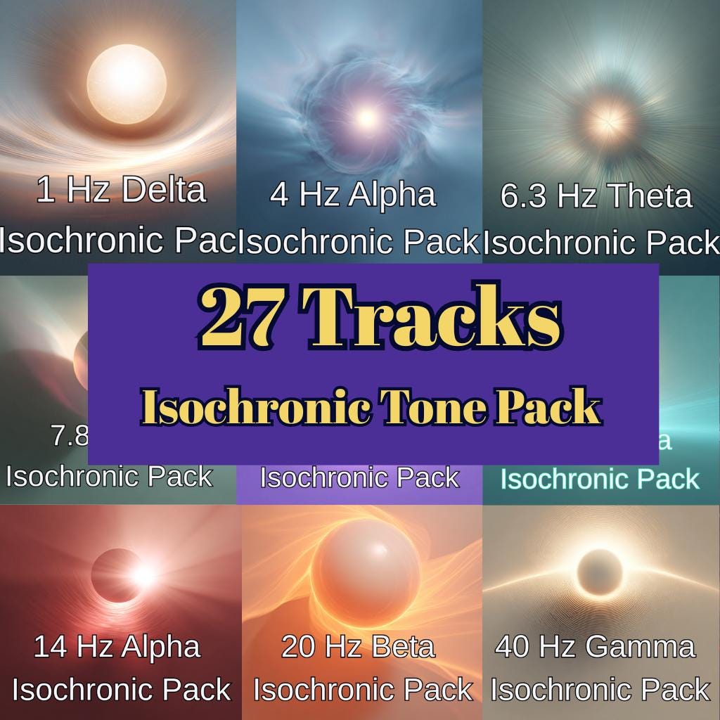 The Ultimate Brainwave Master Collection | 27 Track Isochronic Library | Sleep, Focus, Astral, Energy