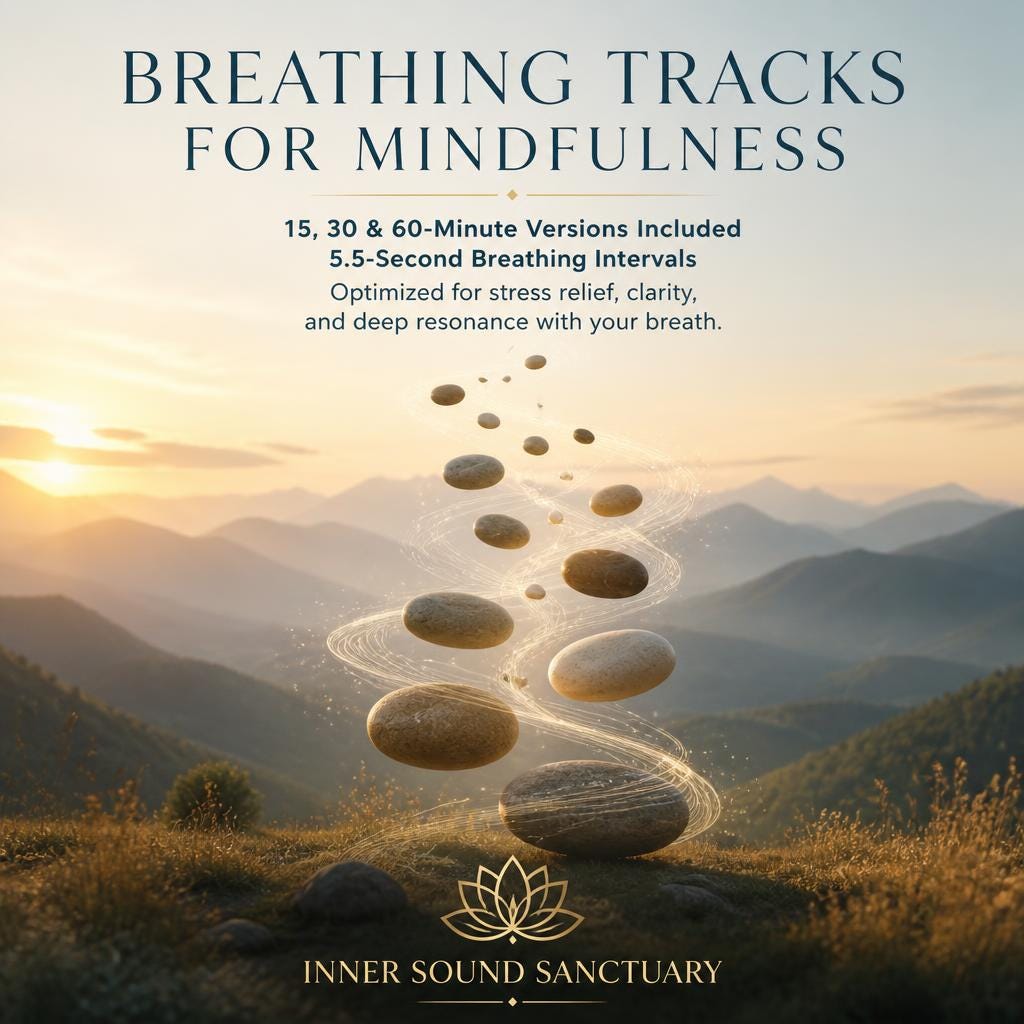 Coherent Breathing Meditation 5.5 Second Intervals with Chime | 15, 30 & 60-Minute Resonant Breathing Audio