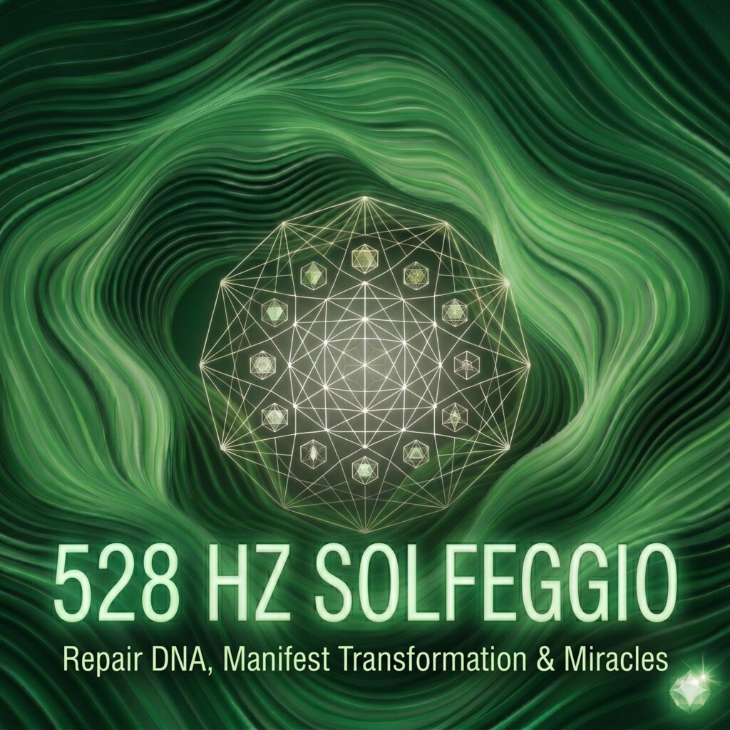 528 Hz Solfeggio Tone for DNA Repair & Transformation (The Miracle Frequency)
