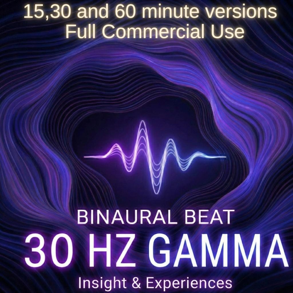 30 Hz Gamma Waves for Sudden Insight, Epiphanies & Peak Mental Performance