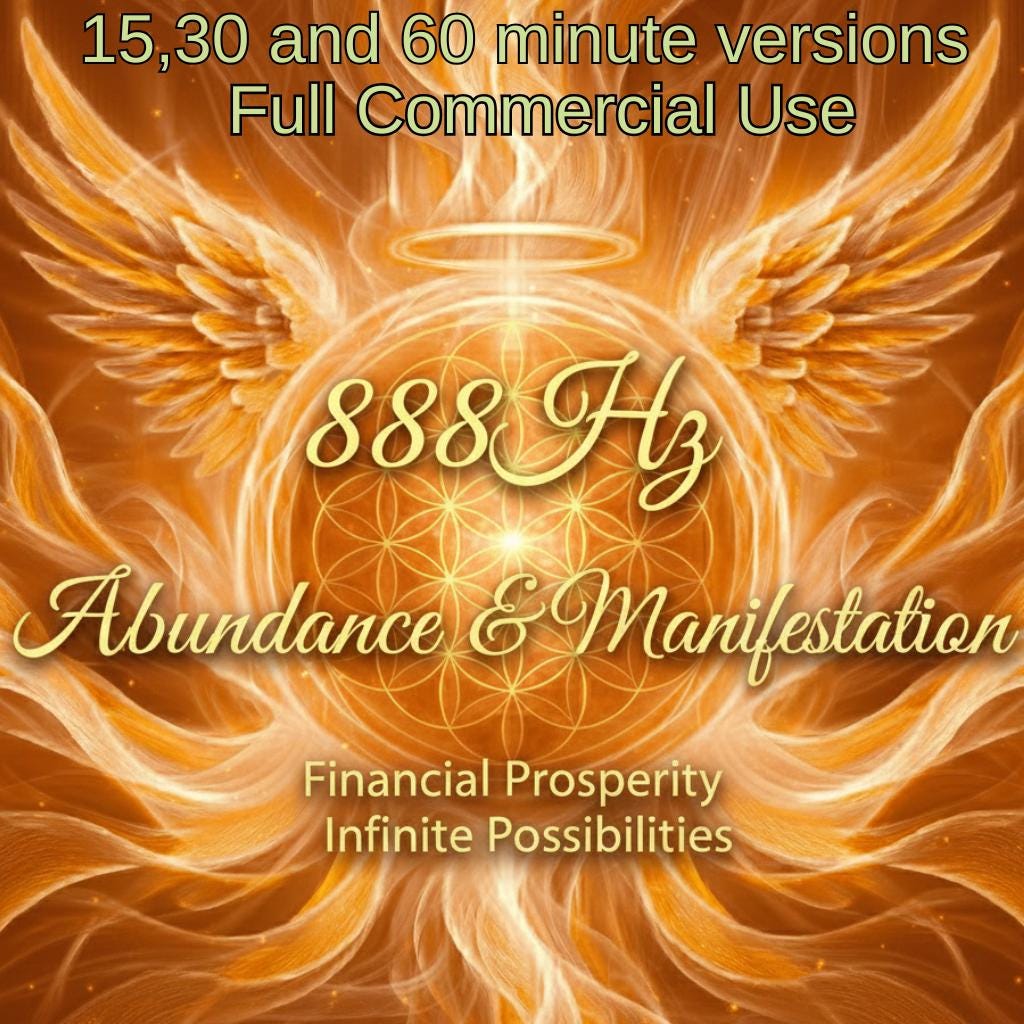 888 Hz Abundance & Infinite Wealth | Angel Number 888 Frequency | Commercial Use Royalty Free Music