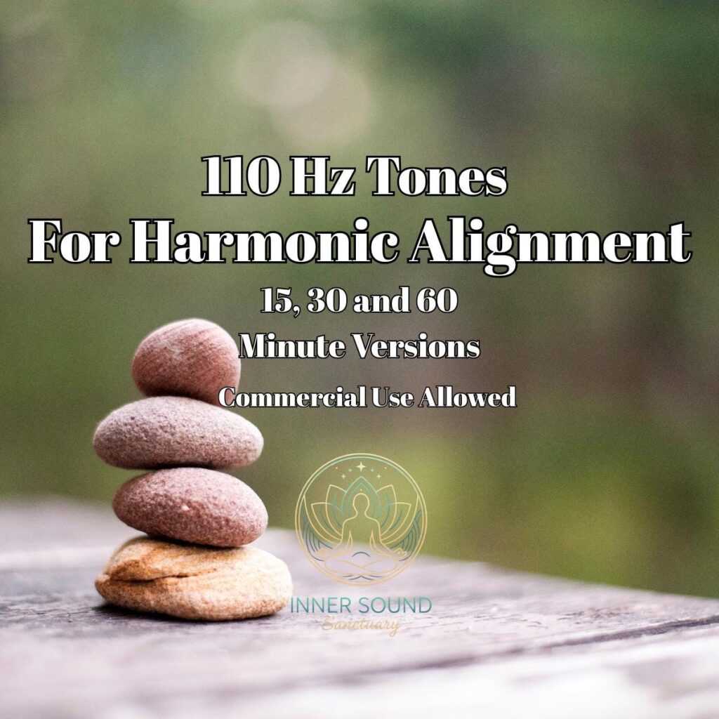 110 Hz Harmonic Alignment Soundscape | Cognitive Order, Stability (Digital Download)