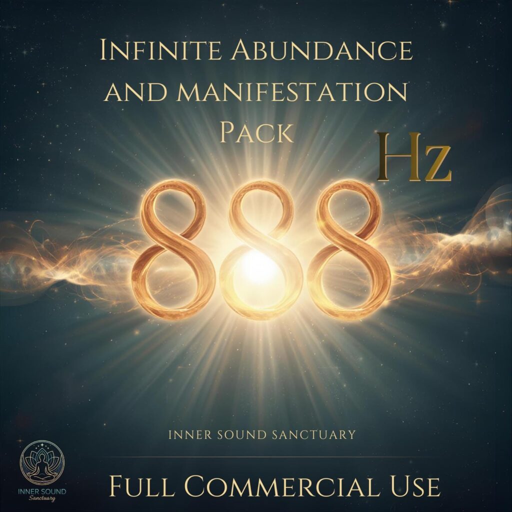 888 Hz Infinite Abundance Bundle - 7-Track Wealth Manifestation System - Meditation Music for Prosperity