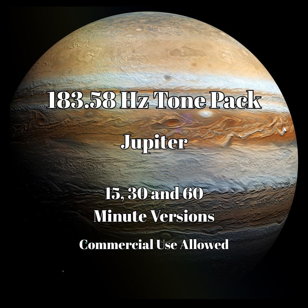 Jupiter Sound Healing Audio | 183.58 Hz Meditation Music | Sound Therapy Session
