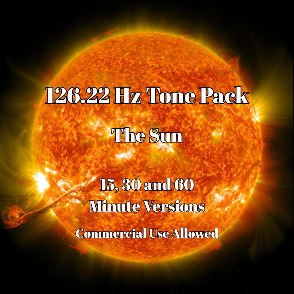 Sun Sound Healing Audio | 126.22 Hz Meditation Music | Sound Therapy Session