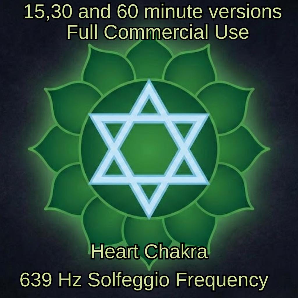 639 Hz Solfeggio Frequency Music | Heart Chakra Meditation (Commercial Use)