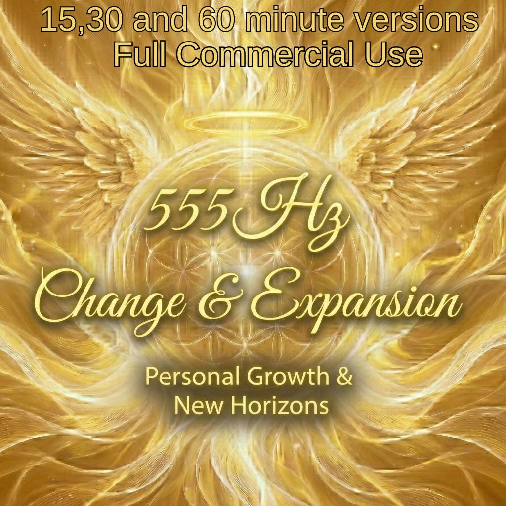 555 Hz Change & Transformation | Angel Number 555 Frequency | Commercial Use Royalty Free Music