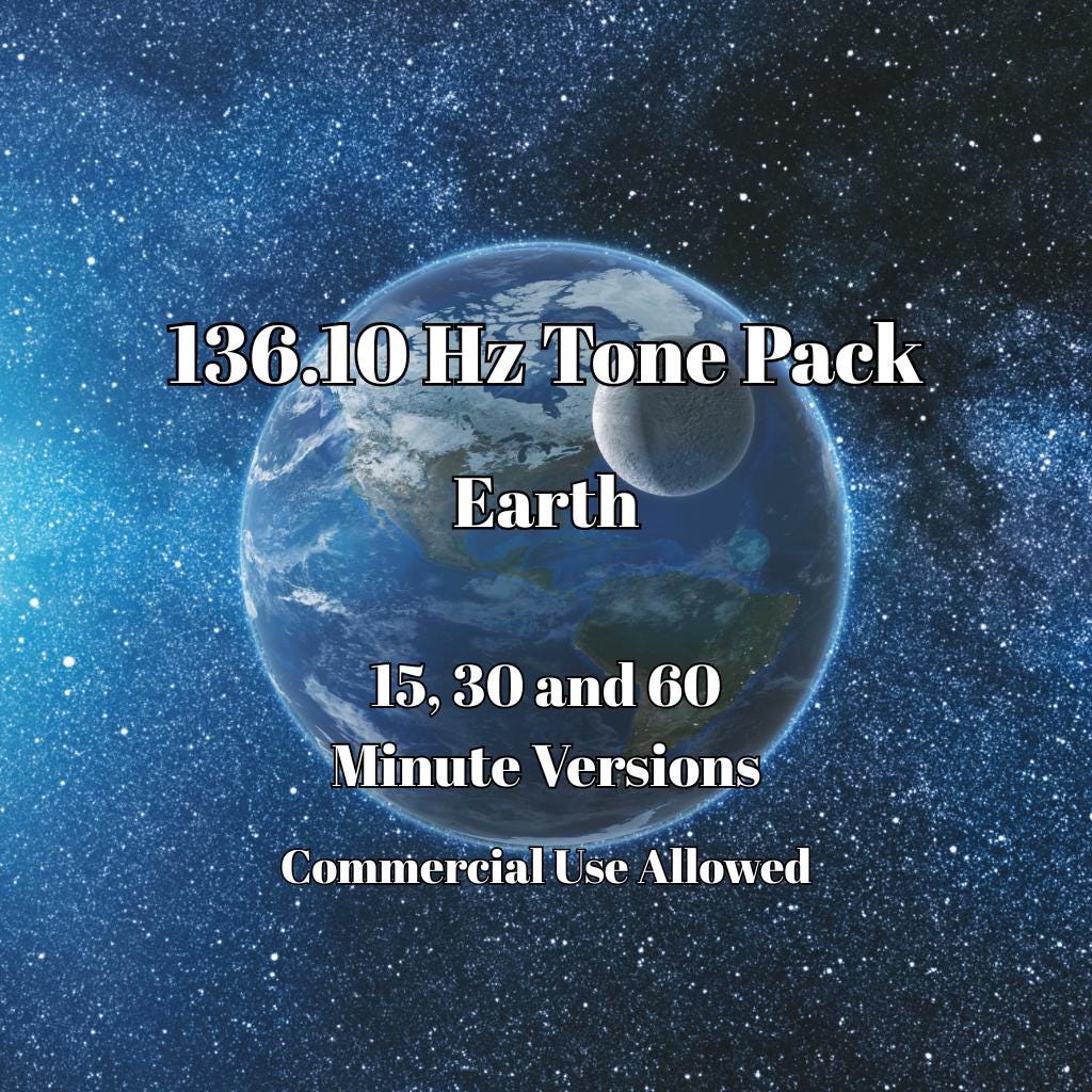 Earth Year Sound Healing Audio | 136.10 Hz Meditation Music | 15,30, 60 Minutes