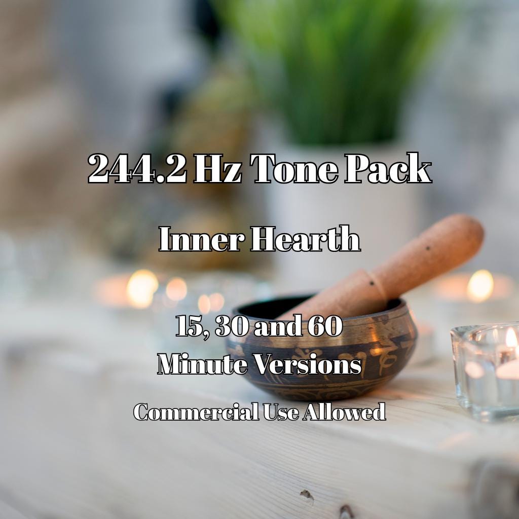 244.2 Hz Inner Hearth | Deep Emotional Safety Music Pack | Pure Resonance Series