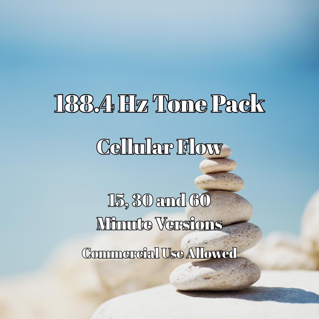 188.4 Hz Cellular Flow | Deep Rejuvenation Energy Music Pack | Pure Resonance Series