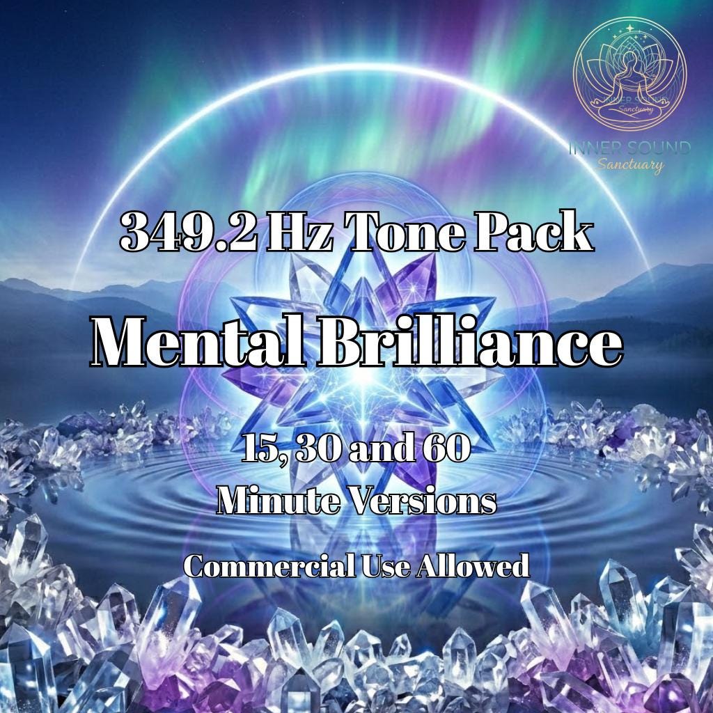 349.2 Hz | Mental Brilliance & Cognitive Power | Brilliance Protocol | Meditation Music for Peak Intellect