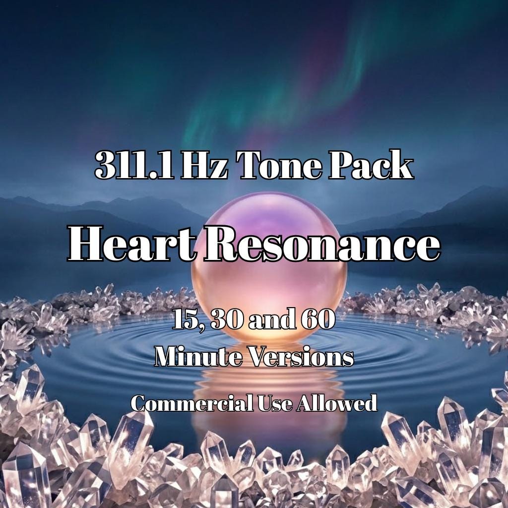 311.1 Hz | Heart Resonance & Emotional Balance | Harmony Protocol | Meditation Music for Compassion