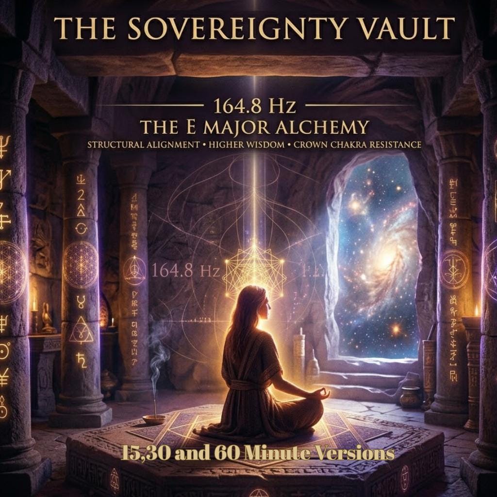 164.8 Hz Sovereignty Frequency for Internal Authority, Wisdom & Postural Alignment